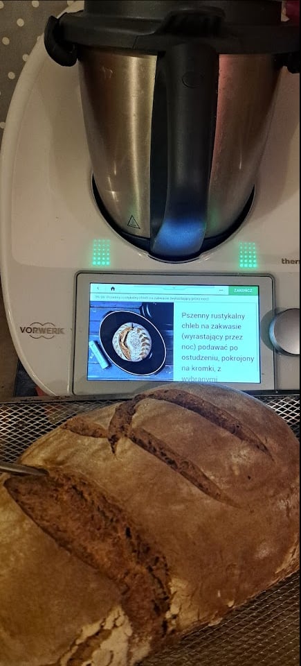 Chleb pszenny na zakwasie Thermomix