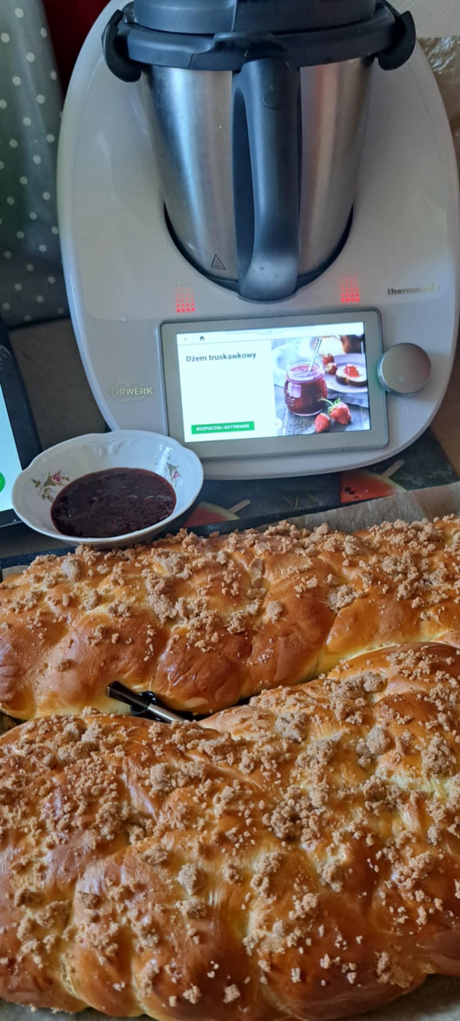 Dżem truskawkowy Thermomix
